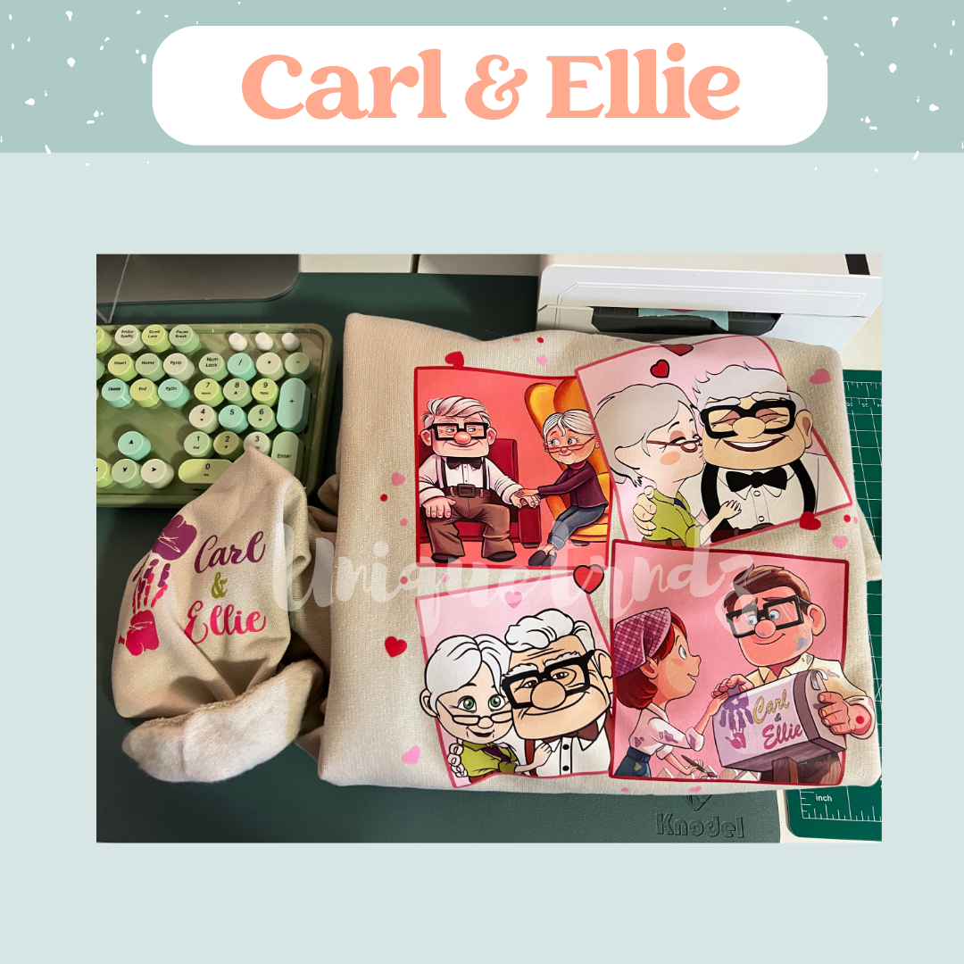 Carl & Ellie Couple Crewneck