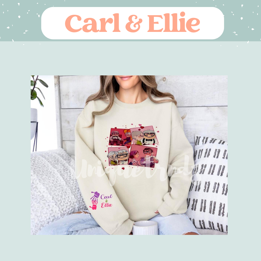 Carl & Ellie Couple Crewneck