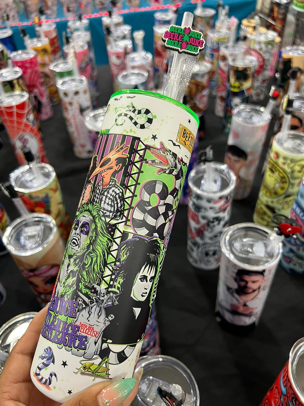 Beetle-Juice 20oz Tumbler (Glow in Dark)