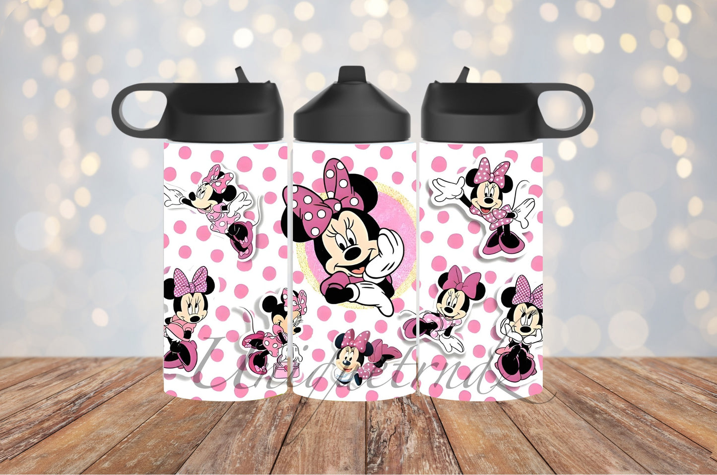 12oz Pink Mouse Tumbler Stainless Steel