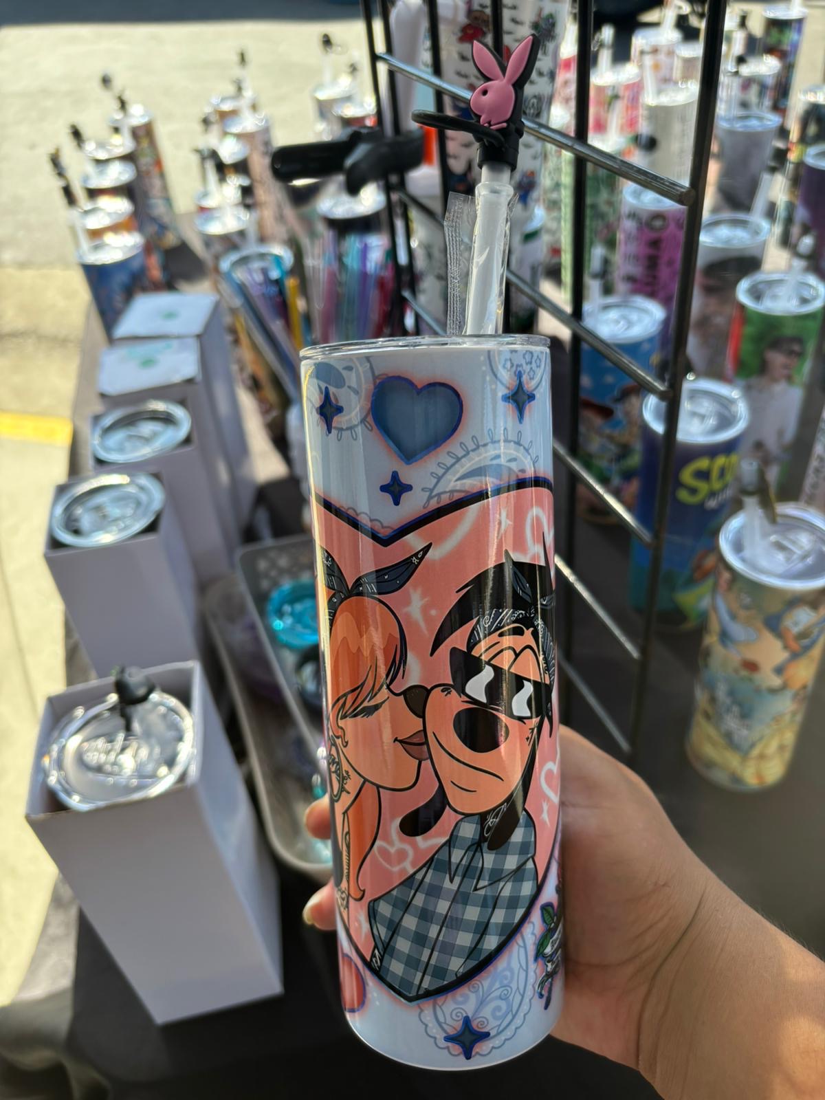 Max and Rox Chicano Couple 20oz Tumbler