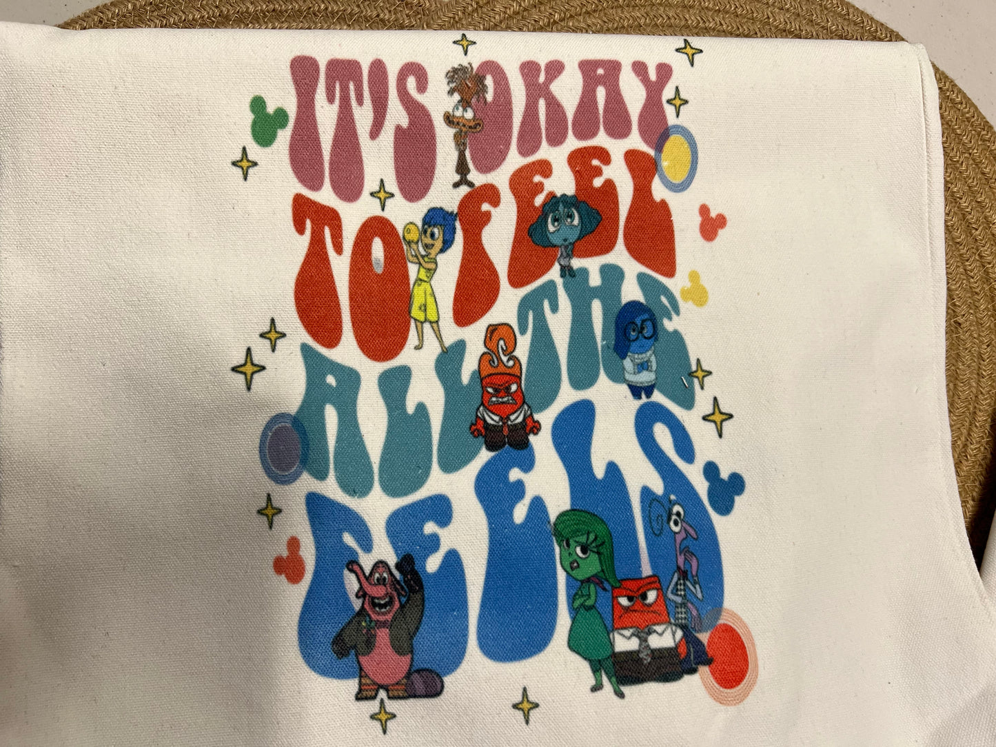 Emotions Movie Canvas Tote Bag