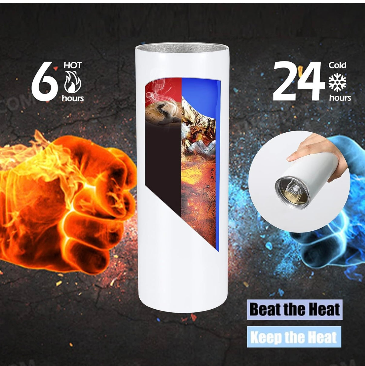 La.Bubu Straight 20oz Tumbler with Clothes