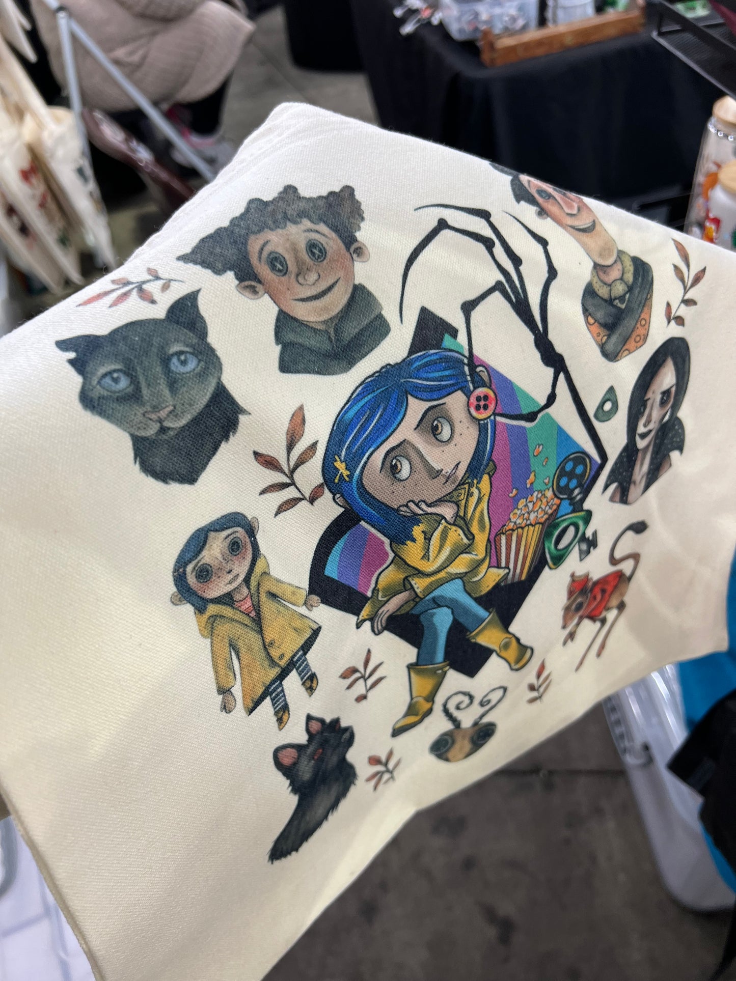C*raline Story Canvas Tote Bag