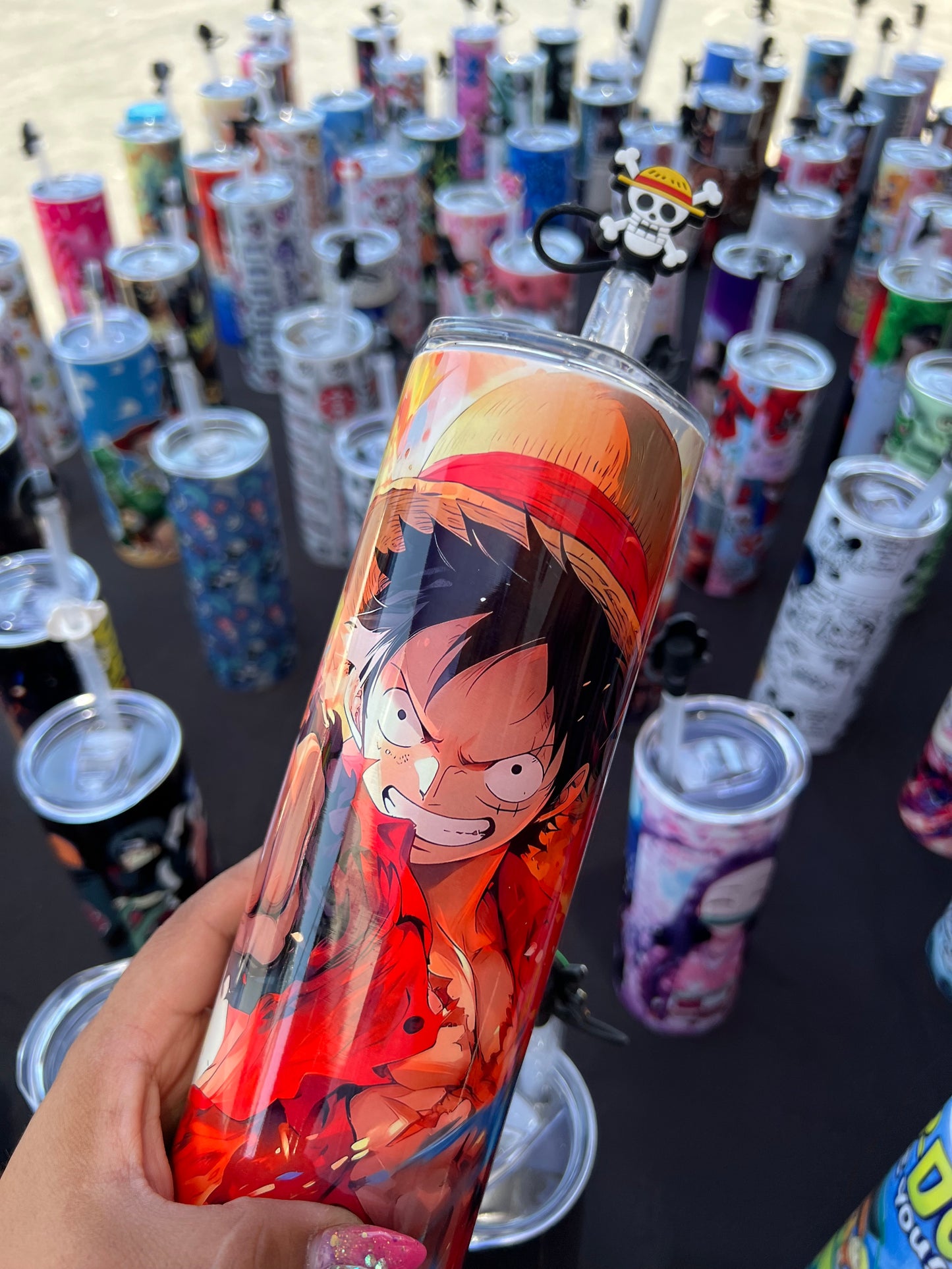Anime Straw Hat 20oz Tumbler
