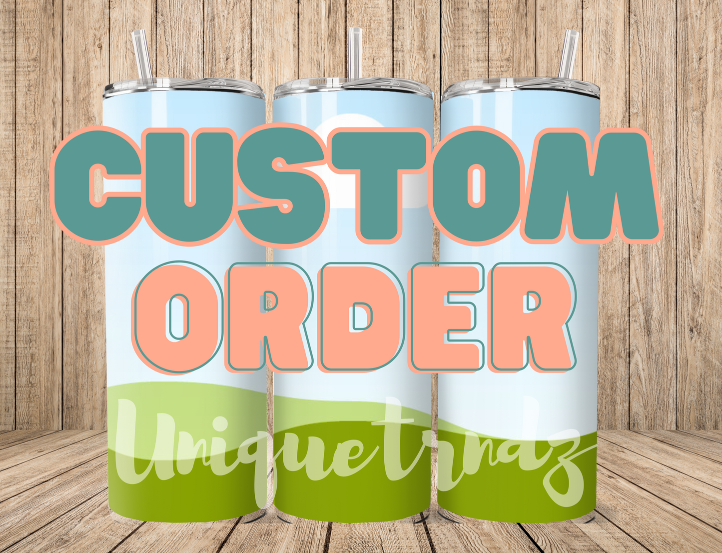 Custom Order for 20oz Tumbler