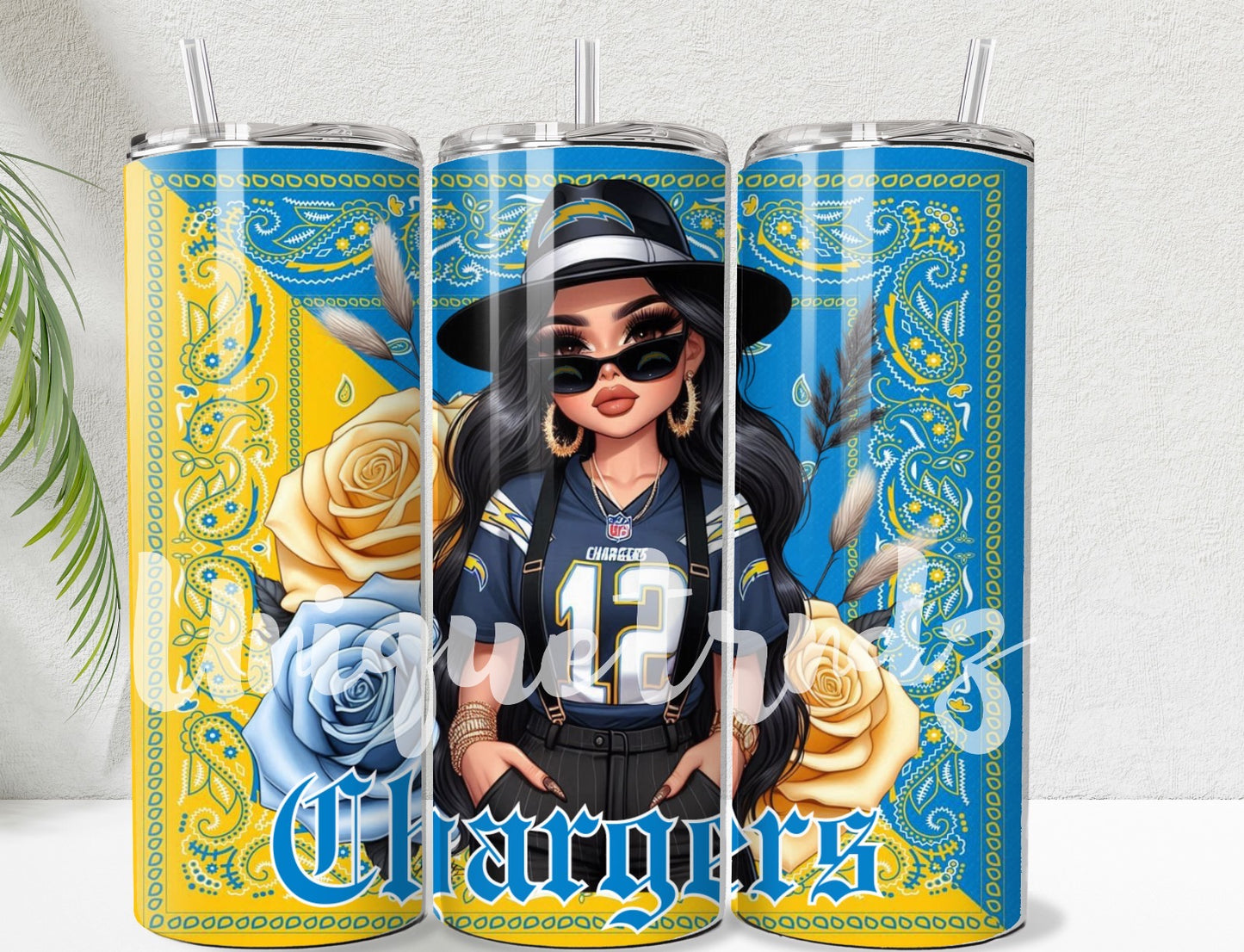 Chicana L.A. Football Sport Team 20oz Tumbler
