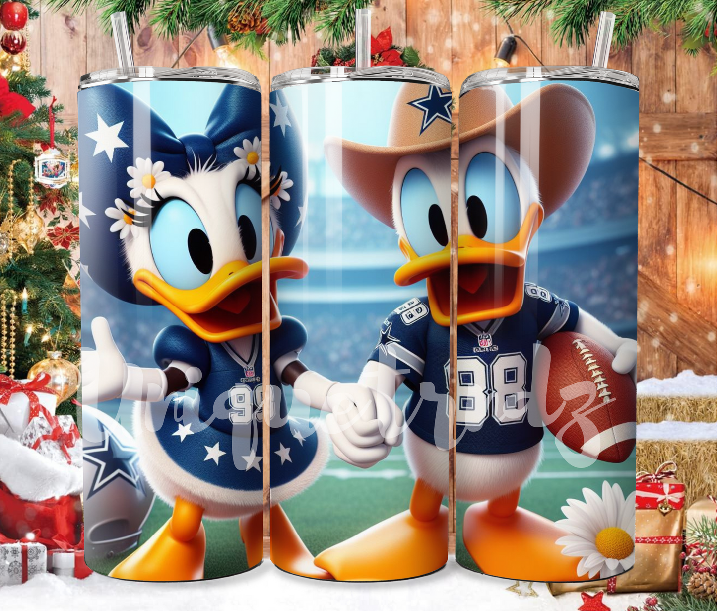 Dallas Duck Couple 20oz Tumbler