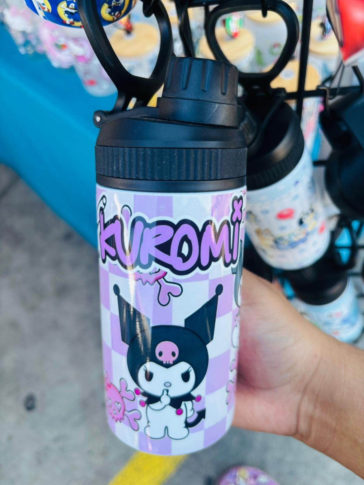 12oz Purple Kawaii Tumbler Stainless Steel