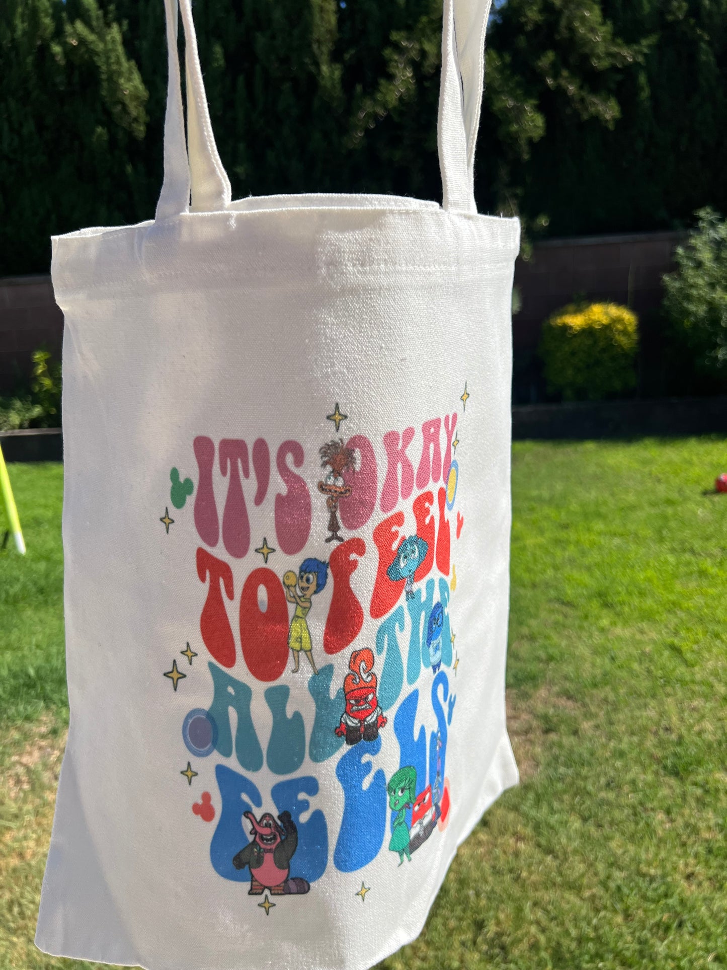 Emotions Movie Canvas Tote Bag