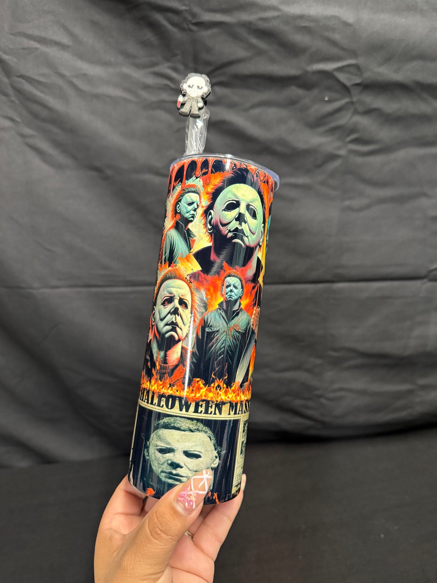 New Halloween Killer Bloody Straight 20oz Tumbler