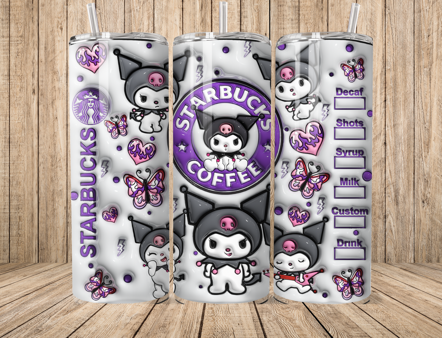 Cute Kawaii Character 20oz Tumbler