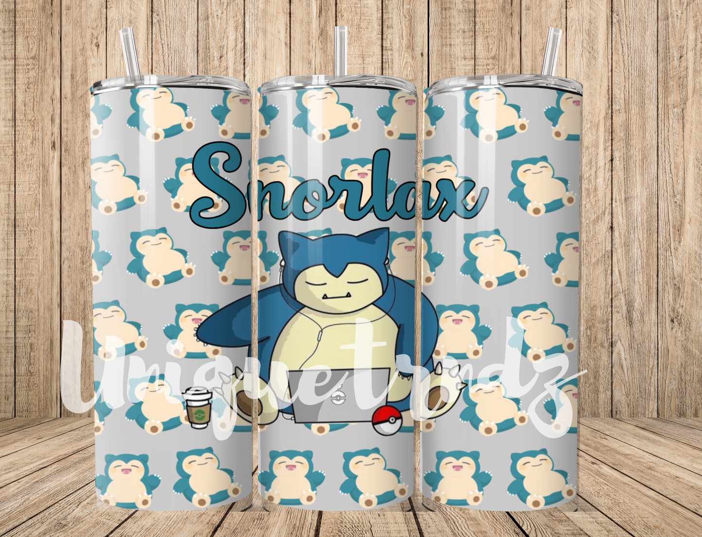 Anime Big Sleepy Character 20oz Tumbler