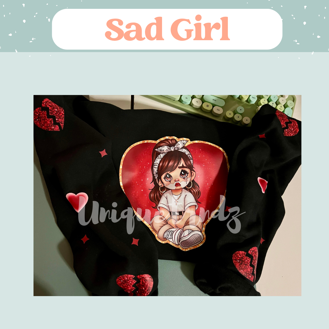 Sad Girl Crewneck