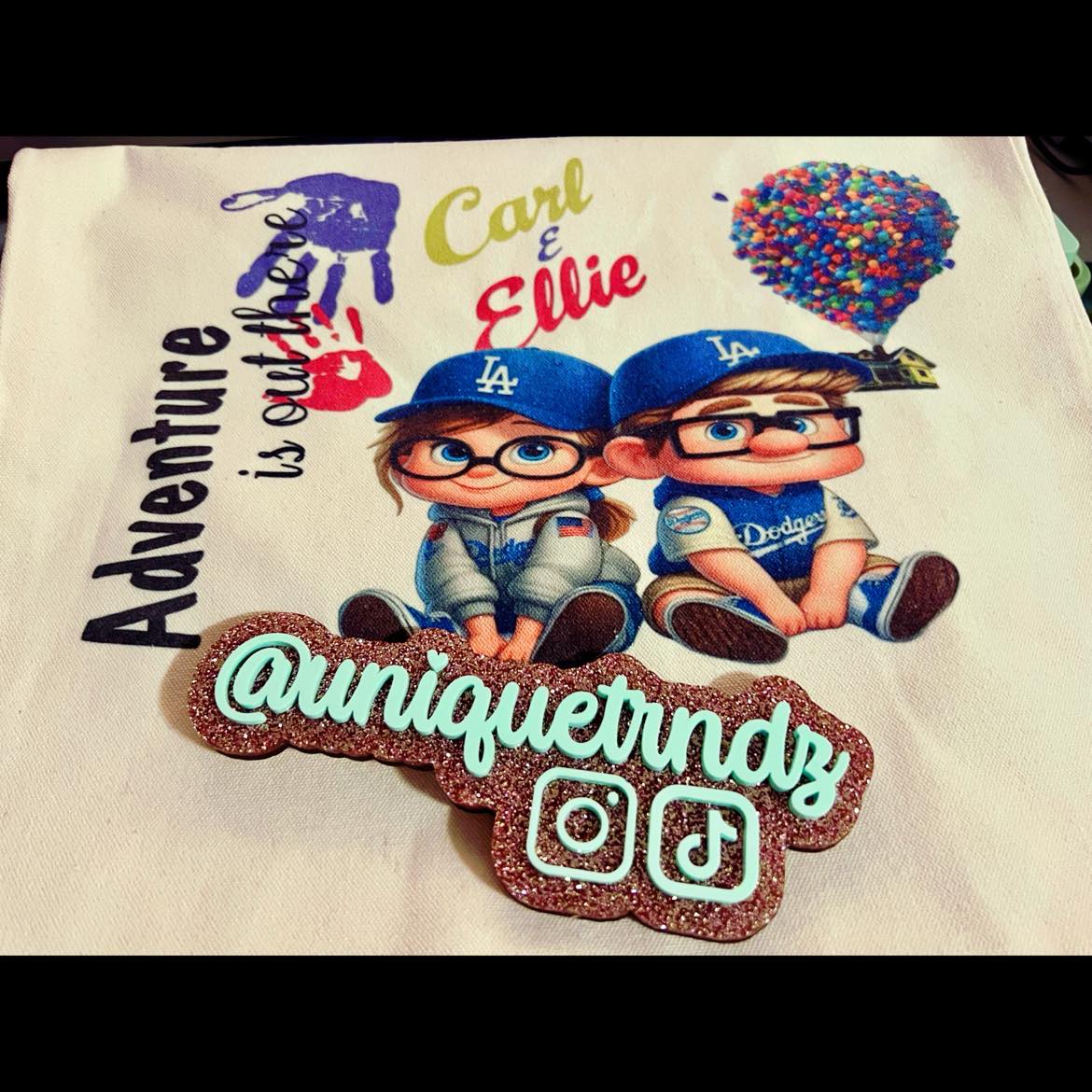 Baseball Fans Balloon Lovers Canvas Tote Bag