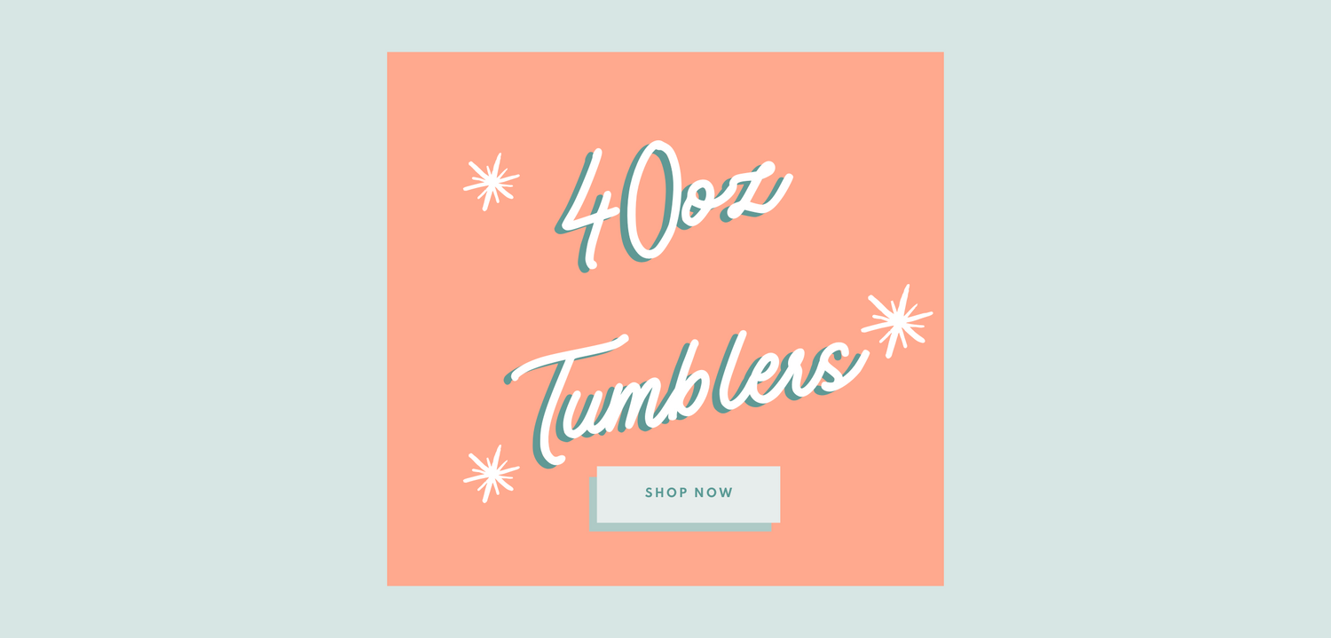 40oz Tumbler Glow