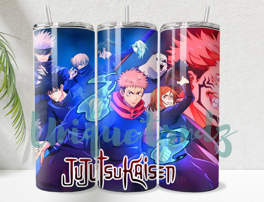 Anime Fight Spirit Power 20oz Tumbler