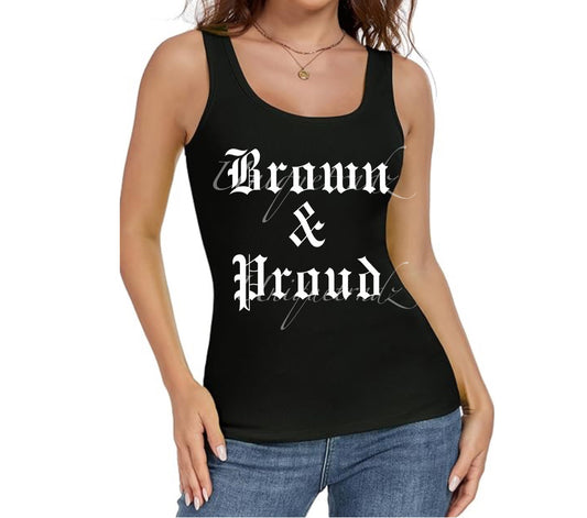 Brown & Proud Woman’s Tank Top