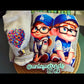 Young Couple baseball fan Crewneck