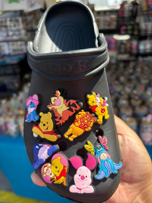 Bear and Friends Croc Charms