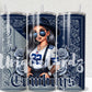 Chicana Dallas Football Sport Team 20oz Tumbler