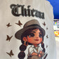 CHICANA Girl Canvas Tote Bag