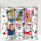 Santa and Elf Story 20oz Tumbler in (Glow in Dark)
