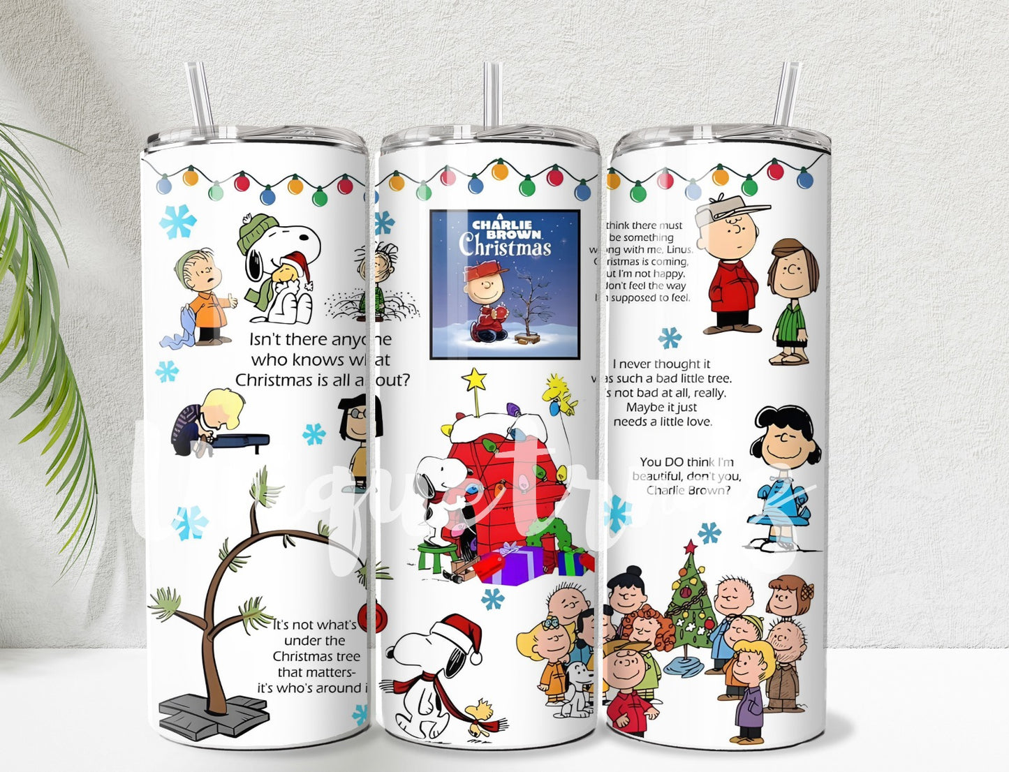 Charlie Christmas Story 20oz Tumbler in (Glow in Dark)