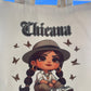 CHICANA Girl Canvas Tote Bag