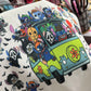 Spooky Alien Bus Canvas Tote Bag