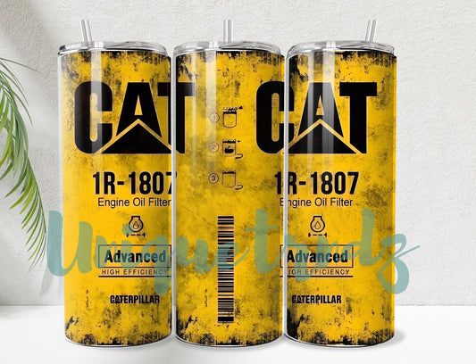 C.A.T. Construction Oil 20oz Tumbler