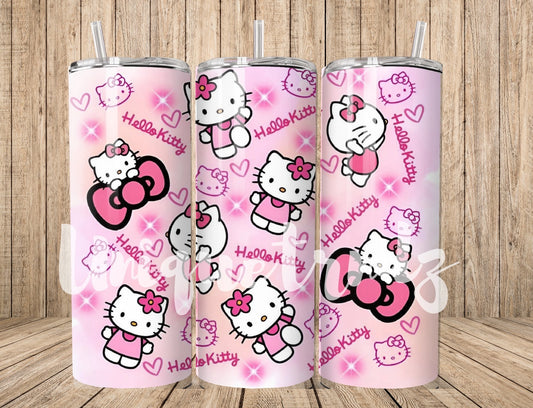 Kitty Pink Love All Around 20oz Tumbler