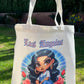 Los Angeles Chicana Girl Canvas Tote Bag