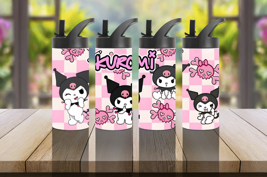 12oz Kawaii Pink Tumbler Stainless Steel
