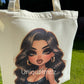 Chicana Loka Canvas Tote Bag