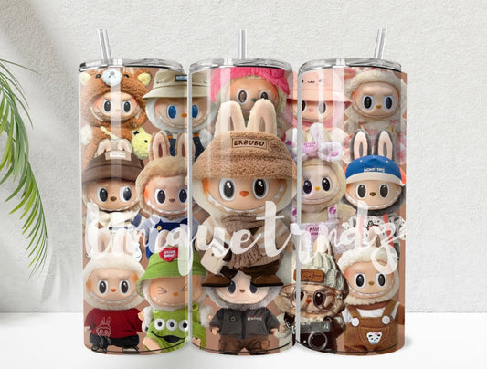 La.Bubu Straight 20oz Tumbler with Clothes