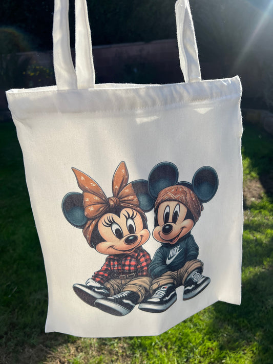 M&M Chicano love Canvas Tote Bag