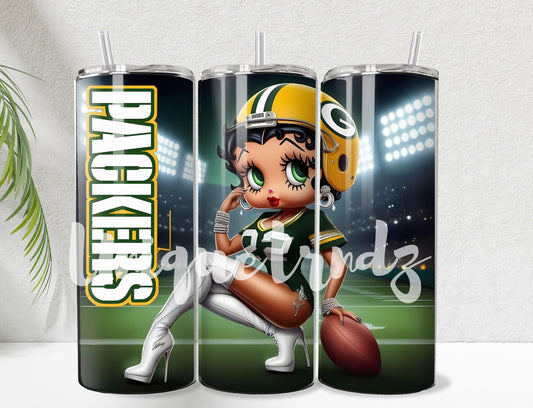 Betty Green Football Team 20oz Tumbler