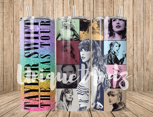 American Female Singer Colorful 20oz Tumbler