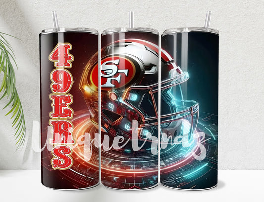 SF Helmet Football Team 20oz Tumbler