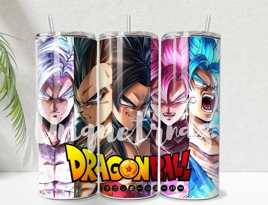Anime Dragon Levels 20oz Tumbler