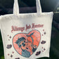 Max and Rox Love Canvas Tote Bag