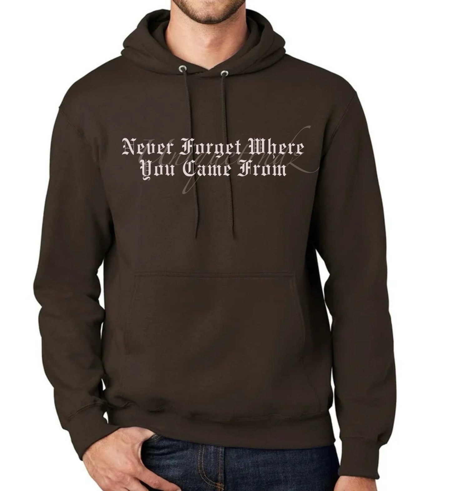 Brown and Proud Chocolate Hoodie Sweater