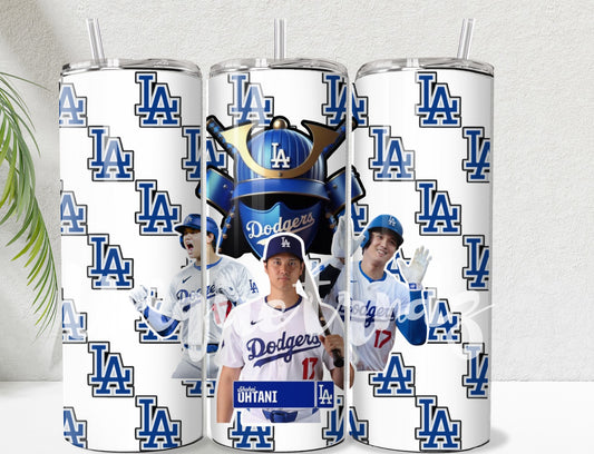 L.A. Baseball Japanese Guy Sport Team 20oz Tumbler (Glow in Dark)
