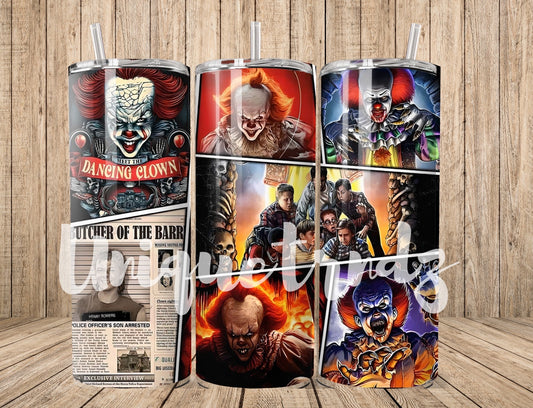 Horror Clown Movie Story 20oz Tumbler