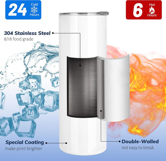 Live Sales on IG Straight 20oz Tumbler (#1-90)