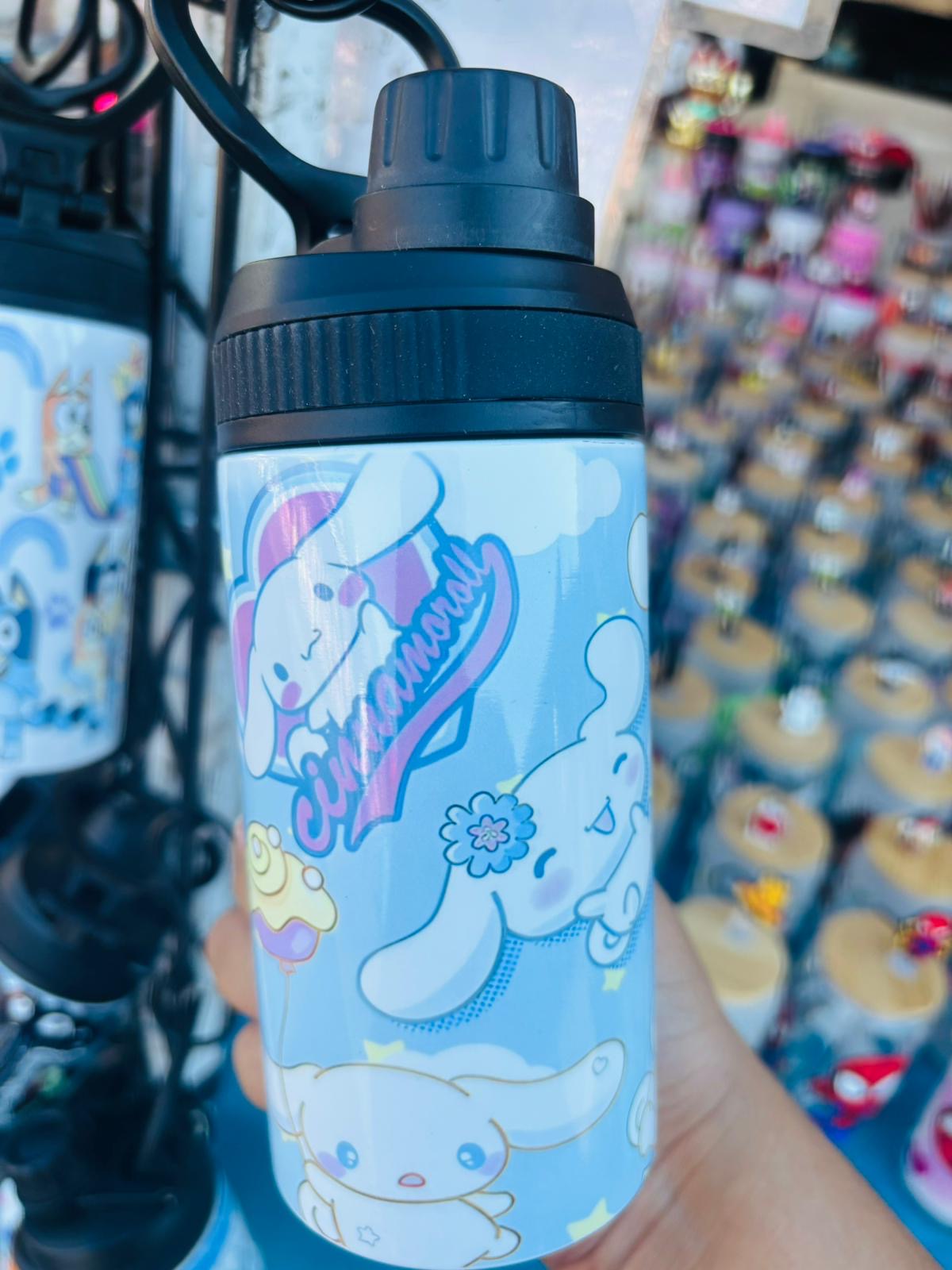 12oz Blue Kawaii Tumbler Stainless Steel