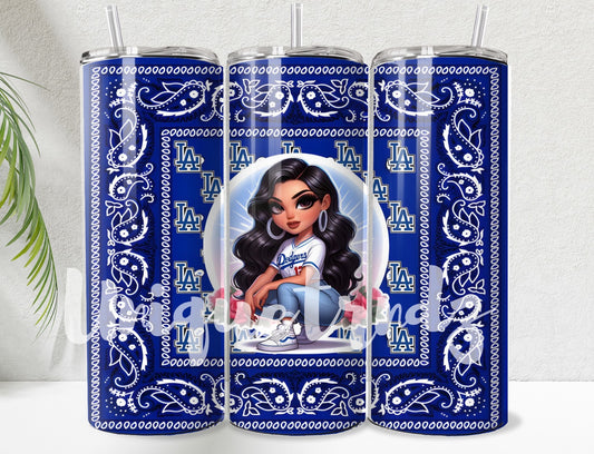 L.A. Baseball Chicana Sport Team 20oz Tumbler