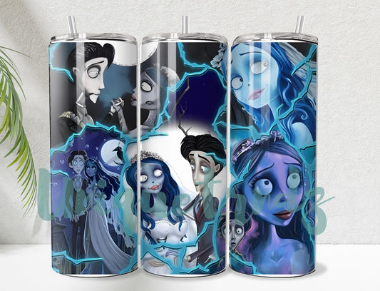 Dead Bride and Husband Movie 20oz Tumbler