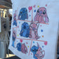 Alien and Girlfriend Canvas Tote Bag
